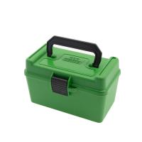 Коробка (кейс) MTM на 50 патронов 308Win, H50-RM-10, пластик, зеленый