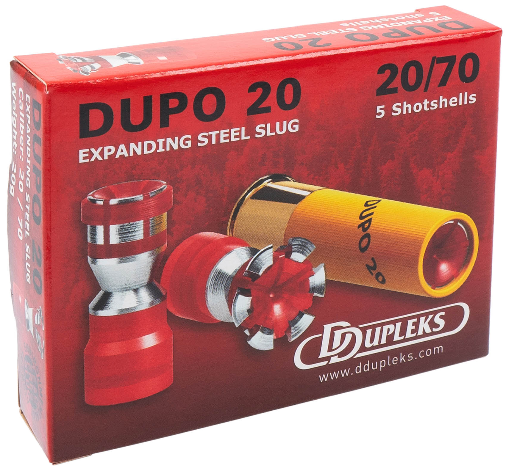 Патроны 20/70 DDupleks с пулей Dupo 20гр. - цена 155 руб. в интернет ...