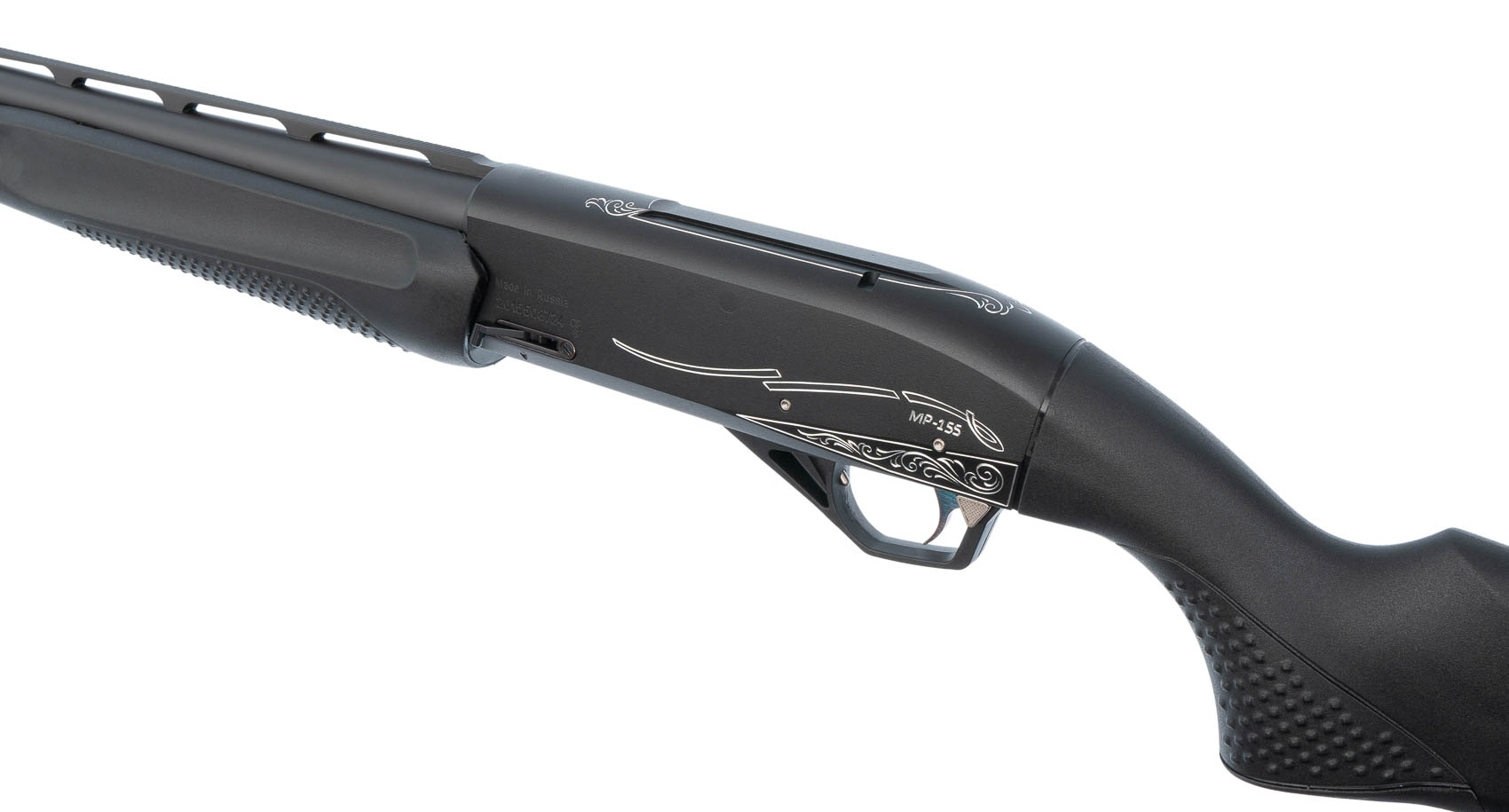 Ружье МР-155 "Русич" 12/76 плс.,Silver, DuraCoat,мушка Truglo,нитрид ...