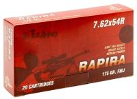 Купить Патроны 7,62х54 об лат 11,5г (175гр) Rapira УПЗ (20шт)