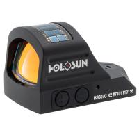 Купить Коллиматор Holosun HS507C X2 солнечная батарея, красная точка/круг/круг с точкой, 2/32 MOA