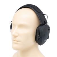 Купить Наушники активные ShotTime 25 стрелковые,NRR 23dB,оголовье ткань,время работы до 350ч,чёрные.,334г