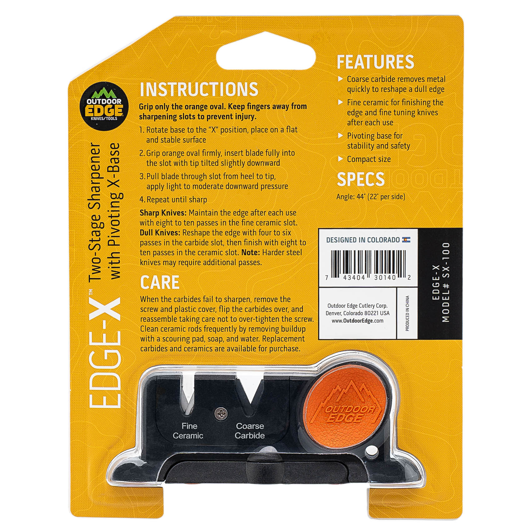 Точилка для ножей Outdoor Edge Edge-X - купить в интернет-магазине по ...