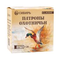 Купить Патроны 12/70 №1 Сибирь б/к 32г (СХ-2000)