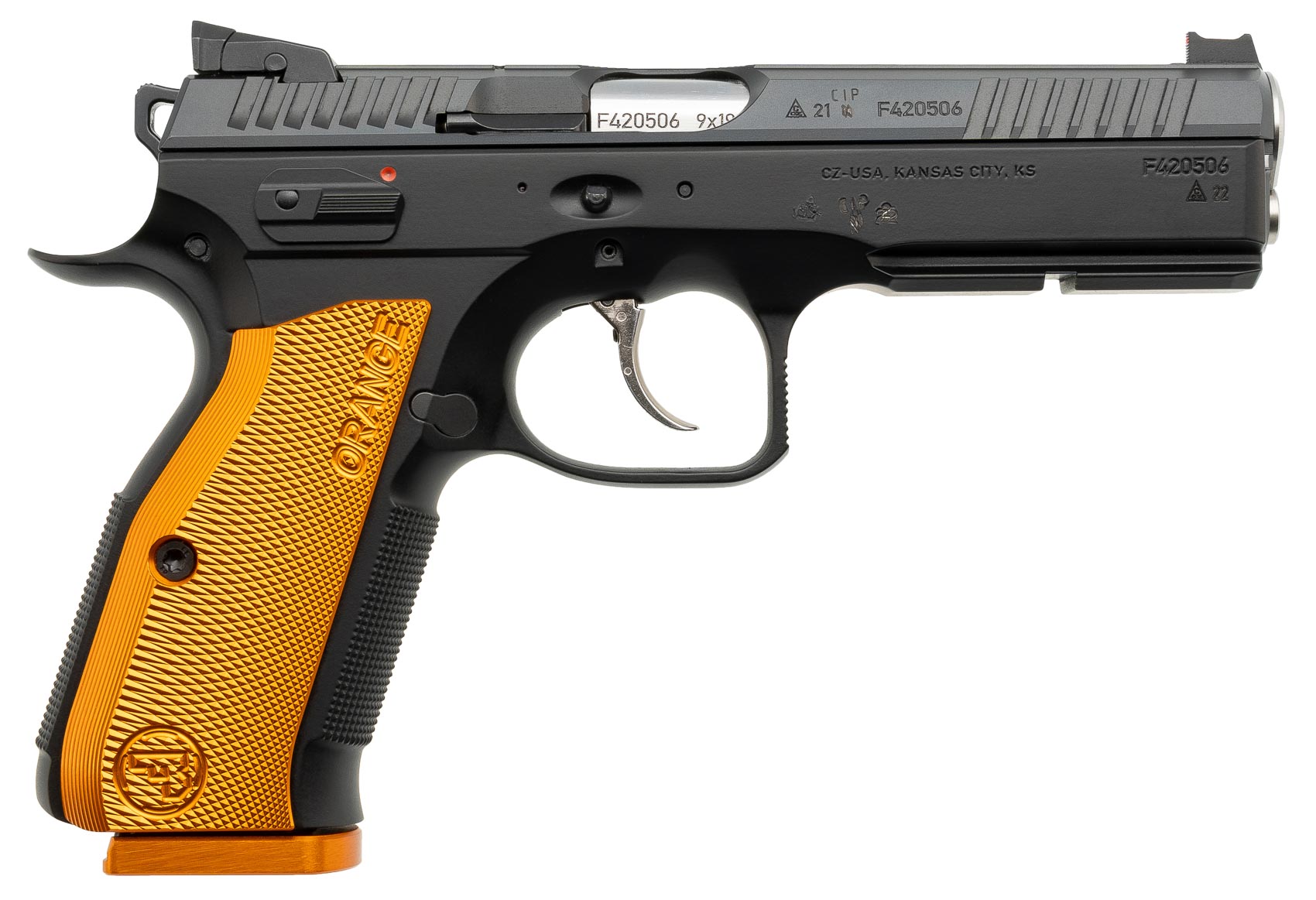 Спортивный пистолет CZ Shadow 2 Orange kal. 9mm Luger (9х19