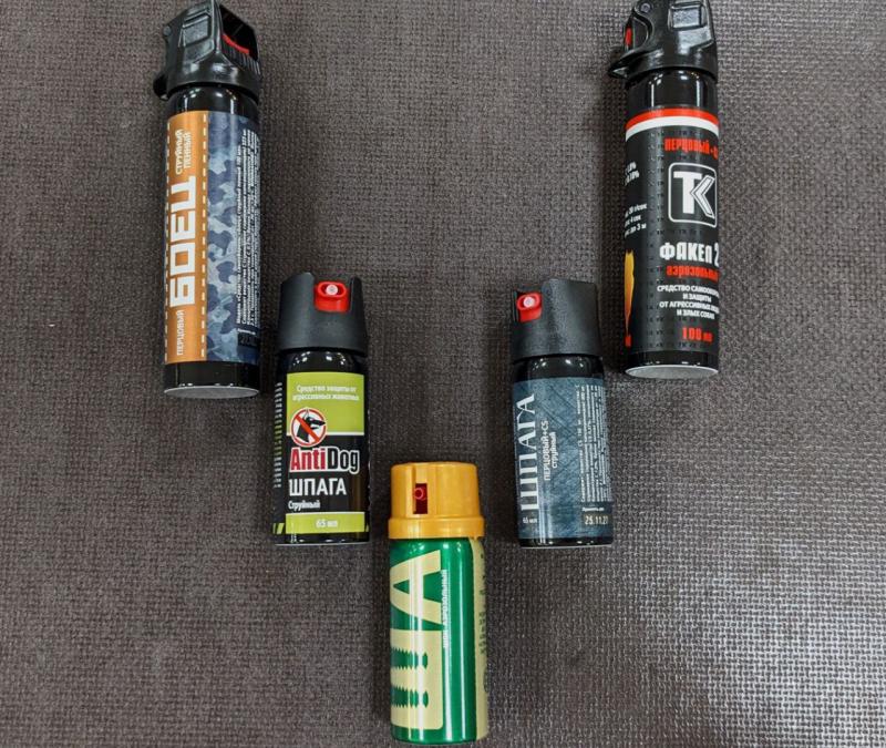 Перцовые баллончики для самообороны: виды по типу распыления и популярные модели