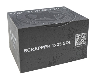 Купить Прицел коллиматорный Vector Optics SCRD-SM46 Scrapper 1х25 SOL,Solar Power,Motion Sensor