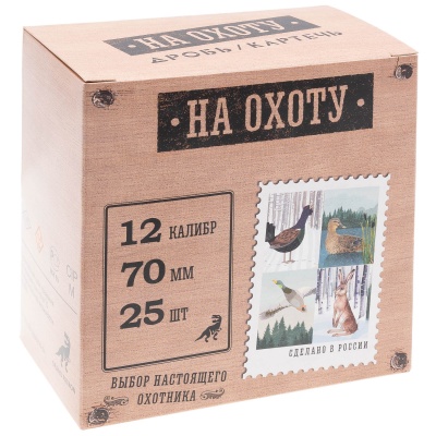 Купить Патроны 12/70 №7 Главпатрон "На охоту" 32г