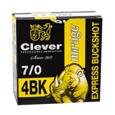 Купить Патроны Clever  картечь 12/70 6,2мм