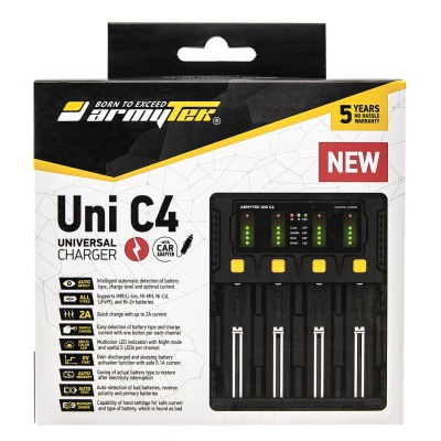 Купить Зарядное устройство Armytek Uni C4 Plug type C