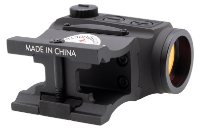 Купить Коллиматор Holosun HS403C PARALOW на Weaver/Picatinny красная точка 2 MOA, солнечная батарея 