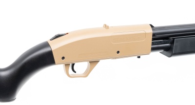 Купить Карабин пневматический Stalker STSG ShotGun CO2 к.4,5мм, пластик, 125 м/с, магазин барабанного типа 