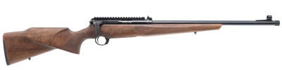 Купить (К.К.) 141 карабин охотничий, кал.22 LR, дл.ств.550 мм,КК орех, с откр. приц.присп.