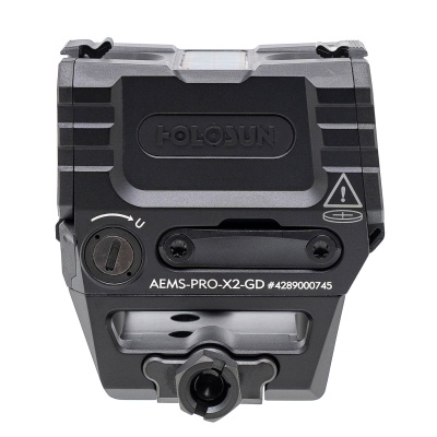 Купить Прицел коллиматорный Holosun AEMS PRO X2 GD закрыт.,на Picatinny,точка 2МОА,солн.бат.,IP67,294г