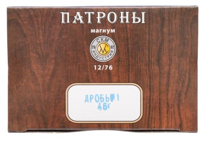 Купить Патроны СКМ Магнум к. 12/76 №1 46 г