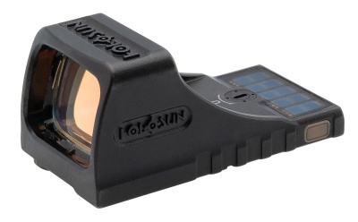 Купить Коллиматор Holosun SCS MOS-GR открытый без кронштейна для платформы MOS,зеленая точка/ круг/ круг с точкой 2 MOA, солнечная батарея, титан