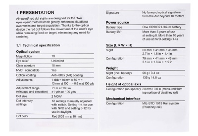 Купить Прицел коллиматорный Aimpoint Micro T-2 Red Dot Sight