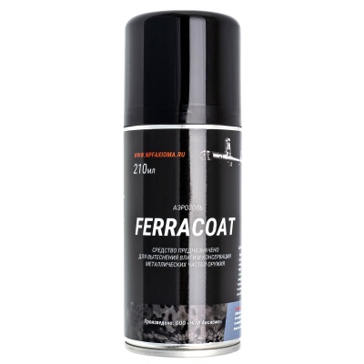 Купить Средство для вытеснения влаги и консервации металлических частей оружия Ferracoat, аэрозоль 210 мл