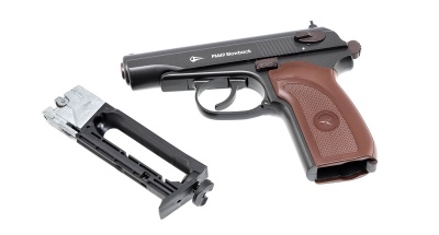 Купить Пневм. пистолет BORNER PM49 Blowback, к.4,5мм/.177, (до 3Дж)
