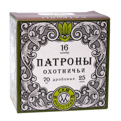 Купить Патроны 16/70 №1 30г СКМ