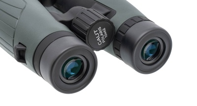 Купить Бинокль GAUT Polaris 10x42 Waterproof, Roof-призмы BaK-4, IPX7, цвет - зелёный, 580г