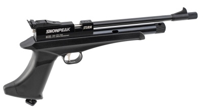 Купить Sturm Snowpeak CP2 Black к.4,5 12gr CO2 9-заряд.+full spare set, пневм.винтовка-пистолет