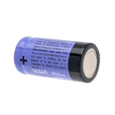 Купить Аккумулятор EPILSO 16340  800mAh 3.7V, без защиты