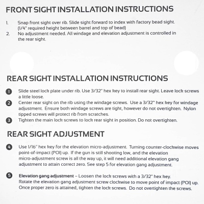 Купить Truglo TG940 мушка двойная универсальная