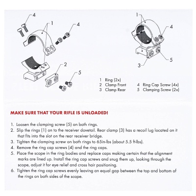 Купить Кронштейн для CZ 550 2р steel Blister. 30mm 6693-5000-01ND