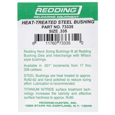 Купить Бушинг Redding сталь .335