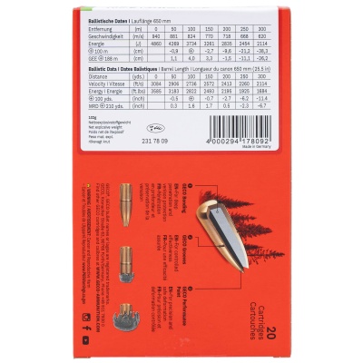 Купить Патроны к .300 Win Mag Geco пуля SP Plus 11,0 г