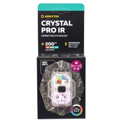 Купить Фонарь Armytek Cristal Pro IR (серый)