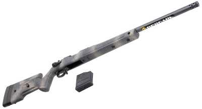 Купить Карабин Bergara B-14 HMR Wilderness, 308Win, 24", M18x1, match Rifle Sniper Grey Cerakote, 1 MOA, Mini-chass