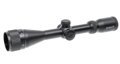 Купить Прицел Gaut Quartz 3-9x40, AO-параллакс, сетка 2 (Mil-Dot), SFP, кольца, подсветка красная, 25.4мм, 