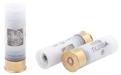 Купить Патроны 12/70 пуля Полева-6 33г КЗОиРС с раздельным похор. зарядом