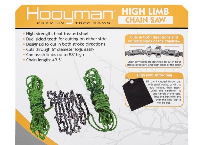 Купить Цепная пила Hooyman High Limb Chain с веревкой