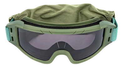 Купить Маска стрелковая защитная болотного цвета ShotTime Puma