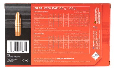 Купить .30-06 Geco 10,7/165 Spring Star (20шт) 