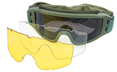 Купить Маска защитная ShotTime Puma зеленая