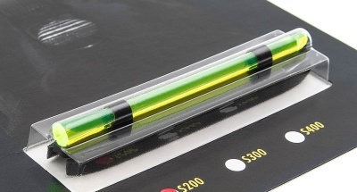 Купить Мушка HiViz Magnetic S200-G на вентилируемые планку (4,2 - 6,7 мм), зеленый