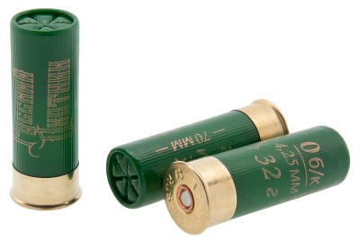 Купить Патроны 12/70 №0 АЗОТ "Русский Охотник" б/к 32г