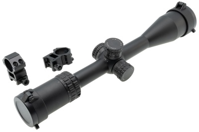 Купить Прицел оптический Hugo 4-16х44,сетка 22LR Rimfire,25,4мм,азотозаполнен.,без подсветки (SCOL-29)