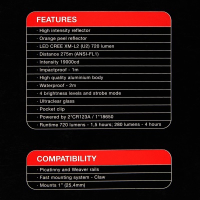 Купить Фонарь тактический "Прометей"