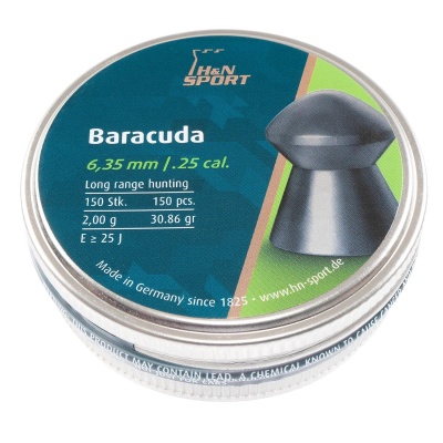 Купить Пульки HN Baracuda к. 6,35мм, 2,01г. 