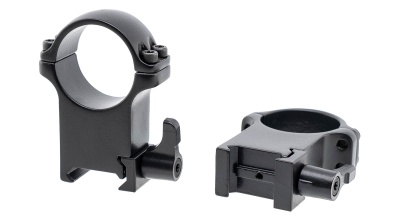 Купить Кольца Vector Optics High Profile QD, быстросъёмные, 30мм, на Weaver, высокие (h=23мм), сталь