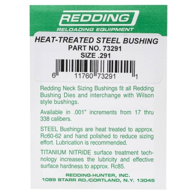 Купить Бушинг Redding сталь .291