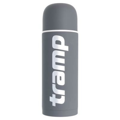 Купить Tramp "Soft Touch" Термос 1.0л.сохранение тепла 80°/6ч. серый 