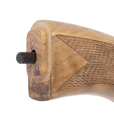 Купить Деревянный приклад к ружью Бекас, орех, резиновый затыльник