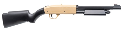 Купить Карабин пневматический Stalker STSG ShotGun CO2 к.4,5мм, пластик, 125 м/с, магазин барабанного типа 