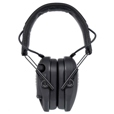 Купить Наушники противошумные ShotTime 15 стрелковые,NRR 22d/SNR 27dB,оголовье экокожа+полиур.,красные,200г